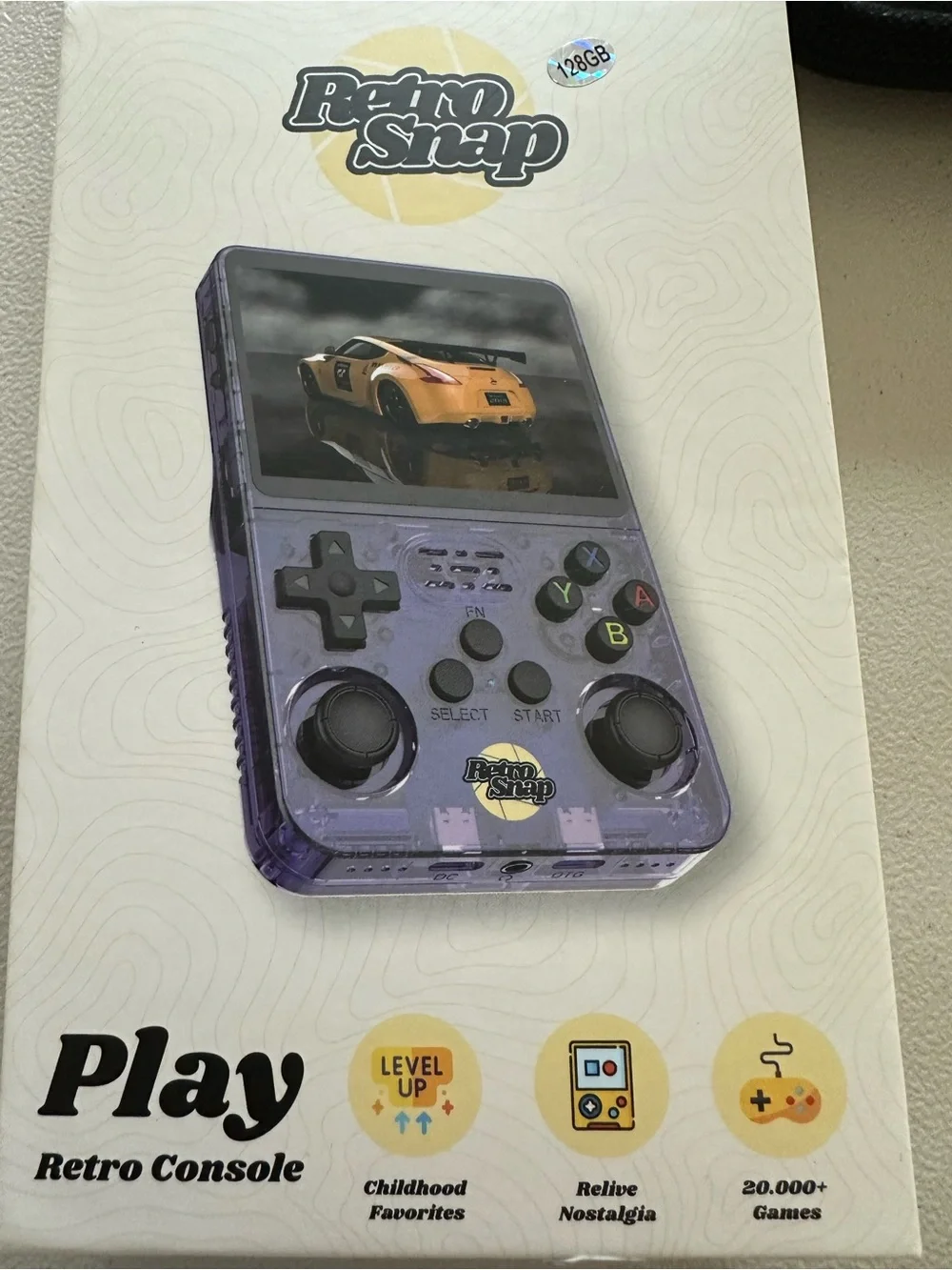 Retro Snap Play Retro Console - Black